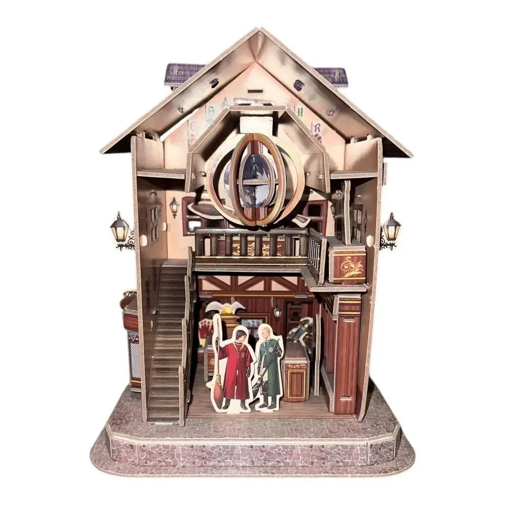 3D Puzzle Harry Potter Quality Quidditch Supplies 71 Pc 3D Jigsaw Assembled